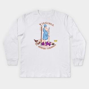 SEAL OF VIRGINIA Kids Long Sleeve T-Shirt